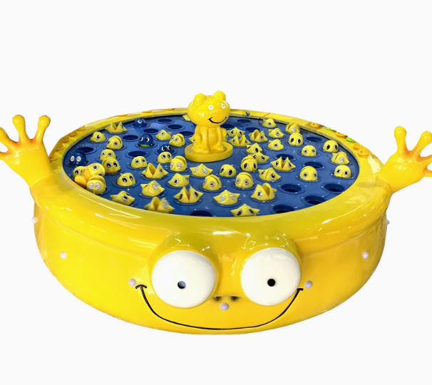Machine à pêche à la grenouille jaune