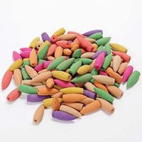 Grains d'encens créatifs en bois à refoulement hygiénique pour aromathérapie et désodorisation intérieure, design Nuages Flottants