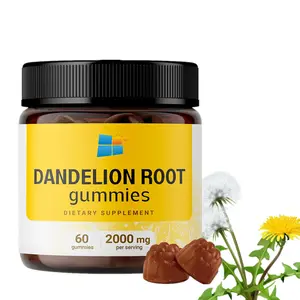 OEM/ODM/OBM Private Label Organic Dandelion Root Gummies For Digestive And Immune System Healthy Liver And Kidney Function