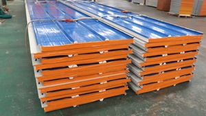 Desuman SP-EPS-1050 Hot Sale Eco-Friendly DesignInsulated Color Steel <strong>Sandwich</strong> <strong>Panel</strong> EPS Exterior Wall &amp; Roof Foam <strong>Panel</strong> 1050mm - Product Image 3