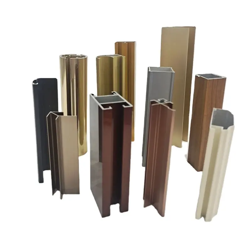 Aluminum Alloy Structural Components Aluminum Frameworks for Construction Aluminum Profile Extrusions perfil de aluminio