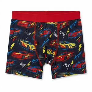 Boxers athlétiques pour garçons OEM, imprimés par sublimation intégrale, sous-vêtements jeunesse anti-humidité, vente en gros - Product Image 1