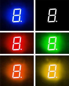 HouKEM-12011-BW 1.2インチ白色LED 7セグメントディスプレイ屋内デジタルポスター空港用ウェルカムディスプレイCE ROHS認定 - Product Image 5