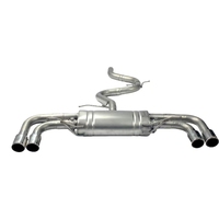 Échappement Catback de soupape en acier inoxydable à haut débit pour tuyau de silencieux Audi TT RS Valvetronic Quad Tips