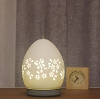 Ultransmit Arôme Diffuseur Ultrasonique LED Aromathérapie Diffuseur D'huile Essentielle D'arome, Diffuseur D'arôme En Céramique