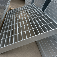 Grille en acier galvanisé pour plateforme/échelle / Grilles en acier à emboîtement / Grille en acier à emboîtement dentelé