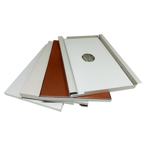 Trang trí nội thất nhôm Composite Trần hệ thống vật liệu nhôm tổ ong Sandwich Panel - Product Image 3