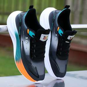 Chaussures de marche ultra-légères en maille de soie glacée pour hommes, baskets décontractées fines et respirantes printemps-été pour étudiants - Product Image 2