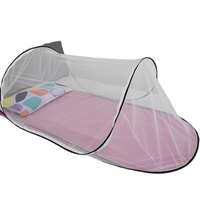 Moustiquaire pliable écologique pour enfants avec fermeture éclair, 200*80*56cm, installation facile, usage domestique