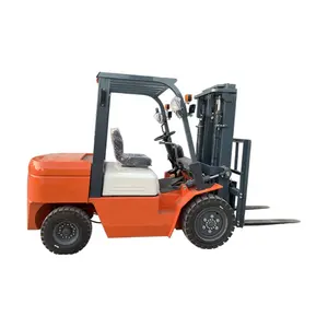 YangFT dört tekerlekten çekiş tarım off-road forklift CPCD30 CPCD50 3ton 3.5t 4x4 dizel forklift