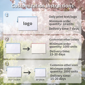 Buste Portadocumenti in PVC Impermeabili Personalizzabili Formato <span class=keywords><strong>A4</strong></span>, Ideali per Forniture per Ufficio e Scuola - Product Image 2