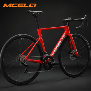 <span class=keywords><strong>Bicicleta</strong></span> de Carretera MCELO V2 con Cuadro de Carbono Completo, Cableado Interno, 22 Velocidades Shimano, Frenos de Disco Hidráulicos - Product Image 5