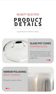 Vendita all'ingrosso <span class=keywords><strong>Korkmaz</strong></span> di lusso in metallo metallo Silicone Set da cucina Design moderno per uso domestico compatibile con Gas di induzione cinese - Product Image 4