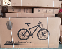 Vélos de montagne 21 vitesses en gros directement de l'usine, jantes en alliage et freins à disque, stock disponible, faible MOQ