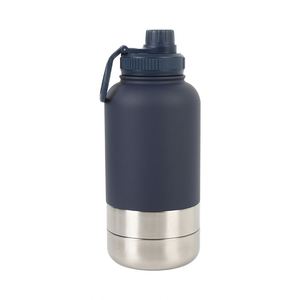Conteneur personnalisé pour l'eau et la nourriture des animaux de compagnie, en acier inoxydable, kit de voyage pour chien, cadeau pour événement d'entreprise - Product Image 6