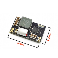 Convertidor BEC Buck de 2-6S, 5A, 5V/6V/7.4V/8.4V, Módulo de Alimentación Reductor de Voltaje para Modelos de Aviones FPV de Ala Fija