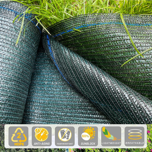 <span class=keywords><strong>Filet</strong></span> <span class=keywords><strong>d</strong></span>'<span class=keywords><strong>ombrage</strong></span> vert en HDPE avec <span class=keywords><strong>protection</strong></span> UV longue durée, taux <span class=keywords><strong>d</strong></span>'<span class=keywords><strong>ombrage</strong></span> de 70 %, largeur de 2 m, 3 m, 6 m, 50 m pour l'agriculture - Product Image 2