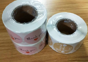 Di alta qualità su ordinazione rotonda di carta <span class=keywords><strong>logo</strong></span> etichetta adesiva, colorato seal vignetta di stampa, <span class=keywords><strong>logo</strong></span> circolare rotolo adesivo - Product Image 3