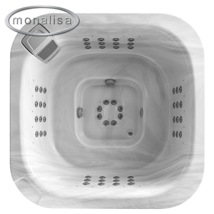 Bain à remous rond Monalisa, spa de luxe autonome pour 8 personnes, système <span class=keywords><strong>Bolboa</strong></span> Gecko, usine chinoise - Product Image 4