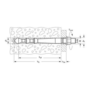 FISCHER - 97696 Ancrage Highbond FHB II-A L pour ancre chimique FIS HB - EAN 4006209976968 ANCHORS FIXATIONS CHIMIQUES - Product Image 4