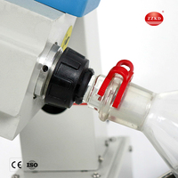 Vacuum Rotary Evaporator with Chiller and Vacuum Pump Pilot Plant System