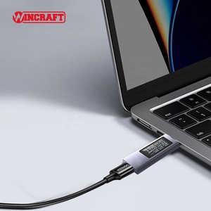 <span class=keywords><strong>Adaptateur</strong></span> WINCRAFT pour connecter un téléphone à un appareil Type-C, connecte un testeur de puissance sans fil Type-C, un multimètre numérique, boîtier en aluminium - Product Image 4
