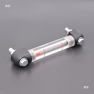 เกจวัดระดับน้ำมันอะคริลิกพร้อมกระจกมองสำหรับอุปกรณ์ระบบไฮดรอลิก - Product Image 1