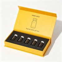 Boîtes rigides en papier premium pour flacons de 3 ml avec impression numérique du logo et fermeture magnétique personnalisée