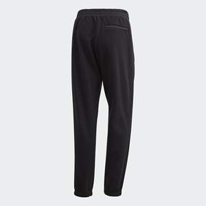 Pantaloni Sportivi da Uomo Adidas Originals in Pile Polare Nero/Nero Alla Moda e Antirughe con Logo Personalizzabile |   100% Autentico - Product Image 3