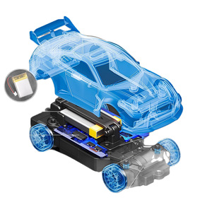 Voiture télécommandée Hongxing RC911 tout-terrain 4x4, supercar en alliage, 4 canaux 2.4G, avec caméra, prête à l'emploi, échelle 1:24, 20 km/h, portée >35 m - Product Image 5