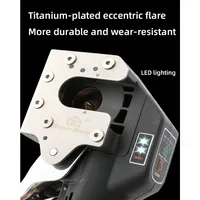 Kit Électrique de Dudgeonnage pour Tubes en Cuivre, Évaseur Automatique sur Batterie Lithium pour Climatiseurs et Réfrigérateurs ST-E900A