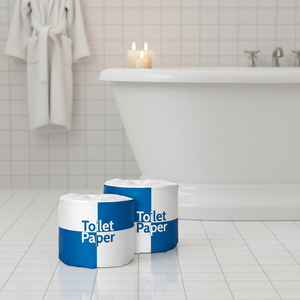 Papel Higiénico Absorbente de Pulpa de Madera Virgen Ecológico, Suave y Resistente, con Envoltura Personalizada y Logotipo Personalizado - Product Image 2