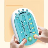 2025 nouveaux jouets de soulagement du stress tendance produits Puzzle éducatif Machine rythme maître jeu de poussée rapide musique et jouet lumineux