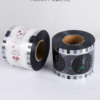 Rouleau de film thermoscellable personnalisé de qualité alimentaire en plastique PP Bubble Boba lait thé tasse couvercle pour café jus vin soda