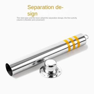 YL tiang parkir baja tahan karat, tiang peringatan anti-tabrakan tahan lama, isolasi tetap dapat dilepas - Product Image 2