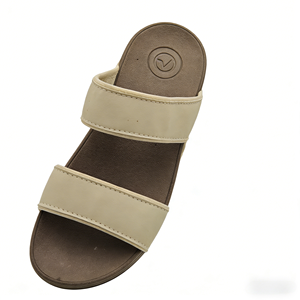 <span class=keywords><strong>Sandali</strong></span> Estivi con Plateau Dorati per Donna - Punta Aperta, Chiusura con Velcro, Traspiranti e Comodi per Spiaggia e Outdoor - Product Image 4