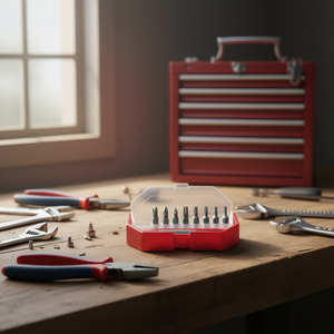 Juego de puntas de destornillador de 10 piezas con vástago hexagonal y mango de destornillador para tareas de reparación de precisión - Product Image 3