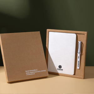 مجموعة هدايا فاخرة مخصصة من دفاتر الملاحظات، قابلة لإعادة التدوير لأنشطة الشركات، مجموعة دفتر ملاحظات وكوب قهوة في علبة هدايا للأغراض الترويجية - Product Image 6