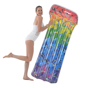 Đầy Màu sắc thổi lên hồ bơi <span class=keywords><strong>Float</strong></span> phòng chờ Inflatable không khí nước <span class=keywords><strong>Mat</strong></span> cho người lớn - Product Image 6