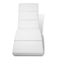 Chaise de relaxation ergonomique en simili cuir, fauteuil rembourré, chaise de massage pour salon