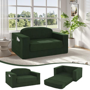 Flat Packed Compressed <b>Inflatable</b> Eco-Friendly <b>Sofa</b> <b>Bed</b> Minimalist Furniture for Sigma Male Masculine Living Room Interior - Product Image 2