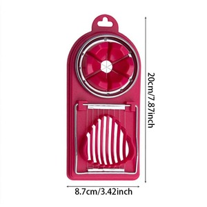 Multifunctional PP Base egg cutter 2-in-1 stainless steel wire pull egg cutter for hanging high-quality <b>kitchen</b> <b>accessory</b> tools - Product Image 6