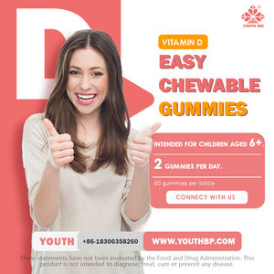 <span class=keywords><strong>Gummies</strong></span> de Vitamine D3 400 UI à Puissance Standard OEM ODM – Nutriments Essentiels pour la Santé Immunitaire des Personnes à Vie Active - Product Image 6