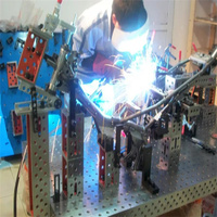 Nouvelle table de soudage robotisée 3D YAHANDA en acier, surface anti-usure, kit de fixation complet pour l'automatisation de la soudure