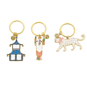 Tối giản tùy chỉnh men <span class=keywords><strong>Keychain</strong></span> Kẽm hợp kim kinh doanh Bộ quà tặng sang trọng mục khuyến mại Du lịch vật lưu niệm <span class=keywords><strong>Keychain</strong></span> - Product Image 1