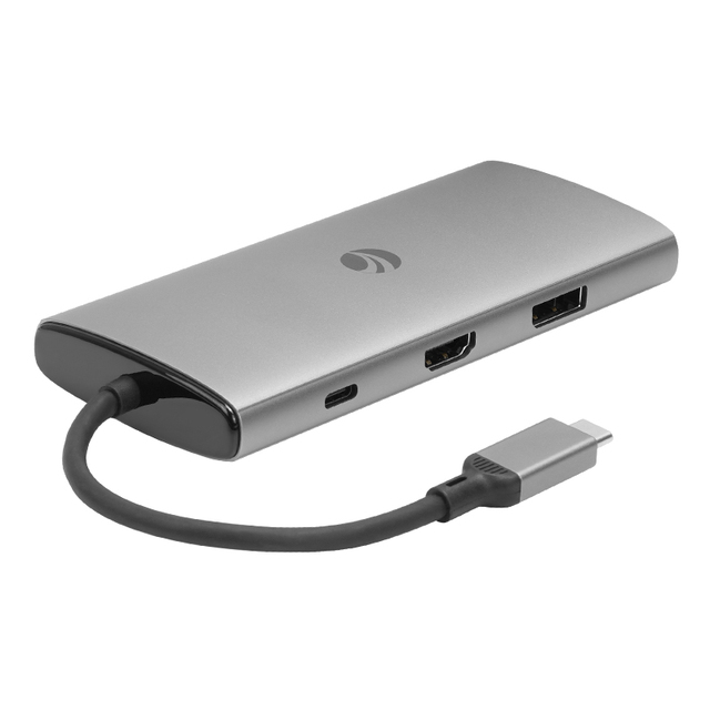 VCOM MST 10 in 1 USB-C Hub with 8K HDMI DP PD3.0 100W SD TF Card Reader USB Data Docking Station for Laptop Computer