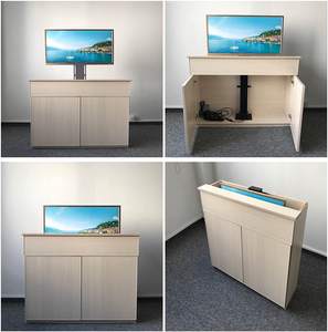 Support mural <span class=keywords><strong>TV</strong></span> <span class=keywords><strong>motorisé</strong></span> 32 "-70", Double <span class=keywords><strong>bras</strong></span>, avec télécommande murale, armoire de levage électrique, nouveau modèle - Product Image 6