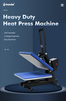 Presse à chaud manuelle pour impression de t-shirts 15x15, machine à transfert thermique par sublimation pour logos 38x38