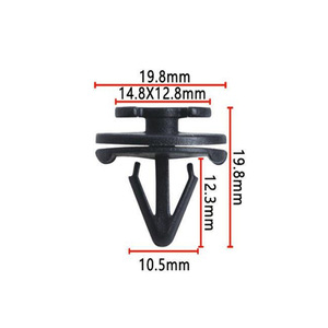 Smooth Sailing Automotive <b>Clip</b> D713 PA66 Universal Door Panel Console <b>Bumper</b> Trunk Fender Fastener - Product Image 3