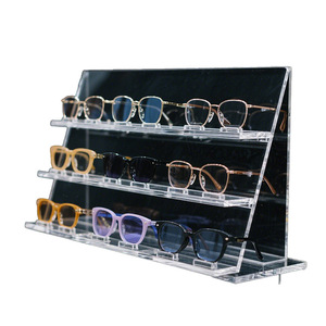 Hiện đại xuyên biên giới <span class=keywords><strong>Acrylic</strong></span> nhiều lớp kính hiển thị giá lưu trữ đơn giản giá bán buôn Kính mát Kính mát hiển thị giá - Product Image 3